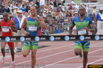 Wallace Spearmon won the 200