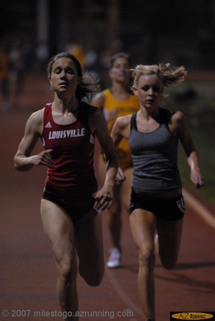 Tara McKay of Louisville edged out Kari Hardt for the win