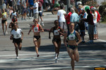 Christin Wurth set the pace for the first mile of the women's invitational
