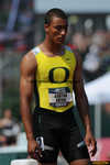 Ashton Eaton, preparing for the decathlon 400 meter
