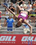 Chaunte Lowe set a new American Record in the high jump