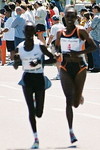 Isabella Ochichi & Berhane Adere