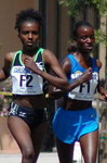 Tirunesh Dibaba & Isabella Ochichi on World Record Pace