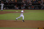 Conor Jackson circles the bases following a home run