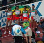 Ethiopian women sweep the 10,000 meters 1-2-3-4