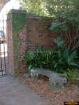 Davenport House courtyard garden