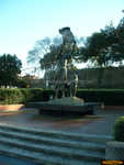 Waving girl monument